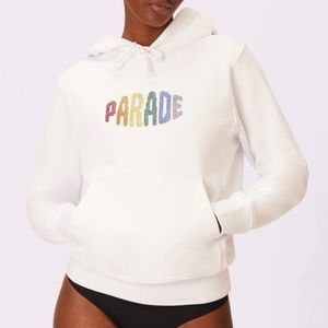 *NEW WITH TAGS* PARADE Rainbow Font Logo Hoodie